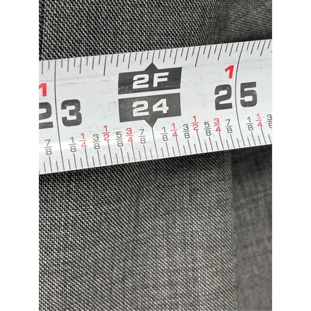 Cricketeer Suit Jacket Sport Coat Blazer Men‎ Size 50R Gray Wool
